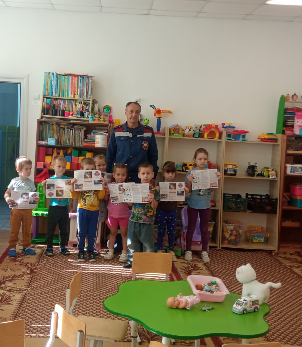 ​Пожарная безопасность для дошколят Золотухинского района
