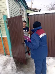 ​Профилактический рейд в Октябрьском районе