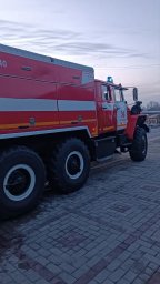 Ликвидация пожара в Октябрьском районе