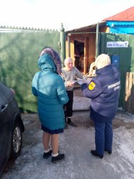 ​Профилактические мероприятия по пожарной безопасности в Октябрьском районе