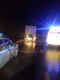 ​Огнеборцы ПЧ Фатежского района на ликвидации последствий ДТП