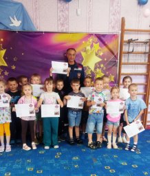 ​Пожарная безопасность для детей Золотухинского района