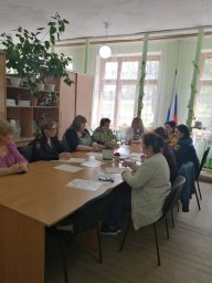 ​Представитель Противопожарной службы на заседании медвенского Координационного Совета