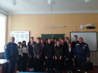 В МКОУ «Сухиновская СОШ» прошел открытый урок об образовании ГО В МКОУ «Сухиновская СОШ» прошел открытый урок об образовании ГО