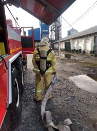 Условное возгорание ликвидировано Условное возгорание ликвидировано