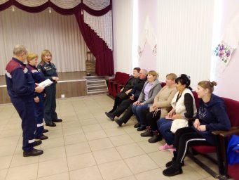 В Октябрьском районе провели учебно-методические занятия
