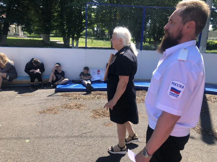 ​"Укротители огня". В Полевском лицее прошло совместное мероприятие по безопасности