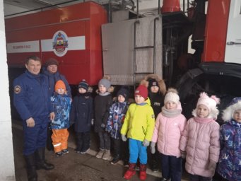 ​В гостях у огнеборцев ОП м. Свобода Золотухинского района