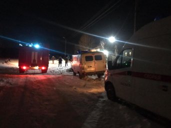 ​Пожар в Рыльском районе.