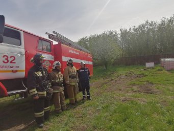 ​Огнеборцы Курского района на учениях
