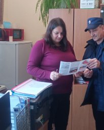 ​Продолжается профилактика пожаров в Золотухинском районе