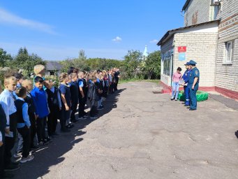 ​Месячник безопасности в школах Амосовского и Панинского сельсоветов