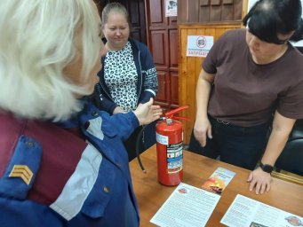 ​В Курском районе оценивается пожарная безопасность избирательных участков