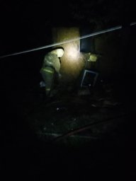 ​Горение ликвидировано рыльскими огнеборцами