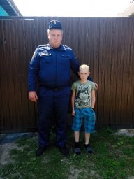 ​Пожарный ПЧ п. Теткино спас тонущего ребёнка