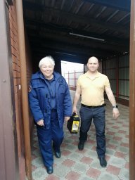 Совместный рейд ПЧ Курского района и Совета отцов