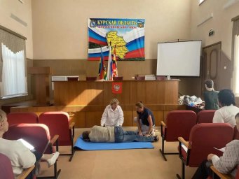 ​В Щигровском районе состоялось обучение соцработников по курсу &laquo;Оказание первой помощи пострадавшим