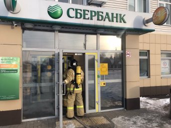 Пожарные Октябрьского района провели учения Пожарные Октябрьского района провели учения
