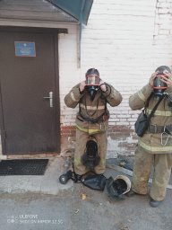 ​Огнеборцы Обоянского района провели КПТЗ и сдали квартальные зачеты