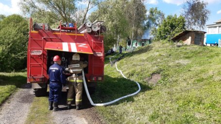 45 выездов по тревоге. Итоги работы курских пожарных за минувшую неделю