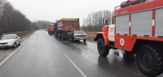 ДТП на автодороге Курск-Поныри ДТП на автодороге Курск-Поныри
