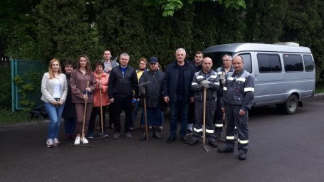 ​Комитет региональной безопасности Курской области вышел на субботник