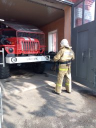 Хомутовские пожарные провели сдачу квартальных зачетов Хомутовские пожарные провели сдачу квартальных зачетов