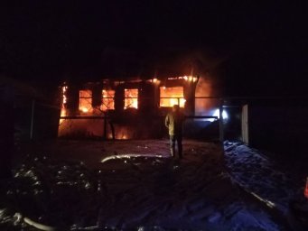 ​Пожар в Паникинском сельсовете