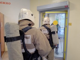 Пожарно-тактические занятии в Солнцевском районе