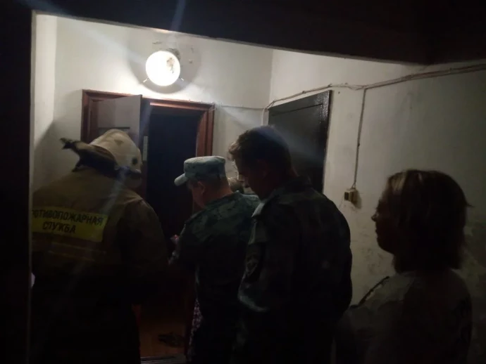 ​Помощь оказана огнеборцами Рыльского района