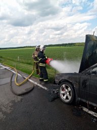 Загорание в автомобиле ликвидировано Золотухинскими огнеборцами Загорание в автомобиле ликвидировано Золотухинскими огнеборцами