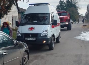 ​Огнеборцы ПЧ Фатежского района на ликвидации последствий ДТП