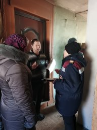 ​Рейд в жилом секторе на территории Касторенского района