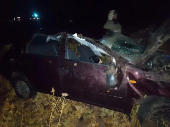 ​Огнеборцы ПЧ Дмитриевского района на ликвидации последствий ДТП