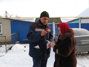 ​В с. Шевелево Обоянского района прошёл рейд противопожарной профилактики