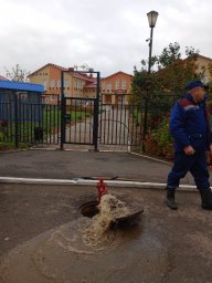 ​Проверку ППВ проводят работники ПЧ Фатежского района