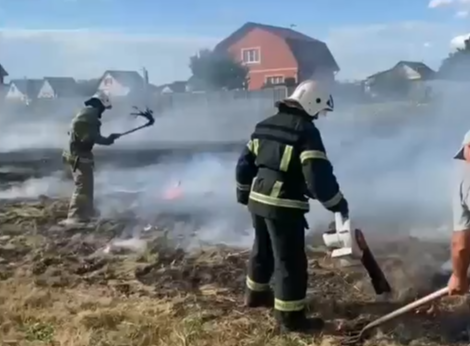 ​Оперативная работа огнеборцев ПЧ Октябрьского района