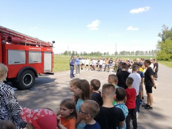 ​В Медвенской &laquo;Березке&raquo; прошли занятия по пожарной безопасности