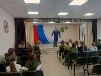 ​Урок безопасности в Спасской школе Медвенского района