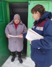 ​Новогодний рейд в Дмитриевском районе