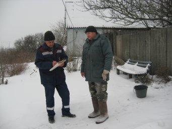 ​Профилактический рейд в с. Быканово Обоянского района