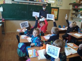 ​Открытый урок по гражданской обороне в Золотухинской СОШ
