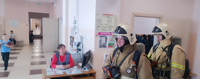​Огнеборцы Поныровского района на изучении района выезда