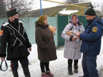 ​Совместный рейд в с. Шевелево Обоянского района
