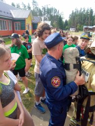 Занятие с детьми в Железногорском районе
