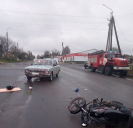 ​Рыльские огнеборцы-спасатели на ДТП
