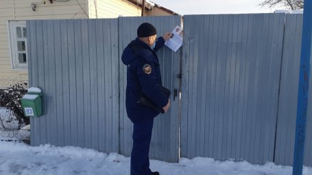 Рейд в Хомутовском районе