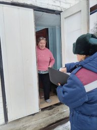 ​Рейд в с. Становое Тимского района