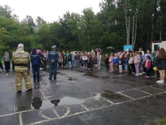 В Медвенском районе 2-я смена в ДОЛ "Березка" стартовала!