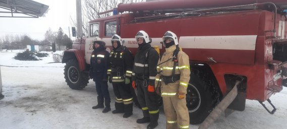 Горшеченские огнеборцы учатся Горшеченские огнеборцы учатся